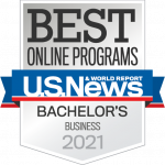 2021 US News Best Online Programs Business Bachelors