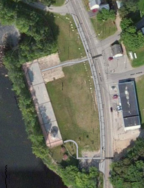 Clinton Old Mill Park Sidewalk Plan