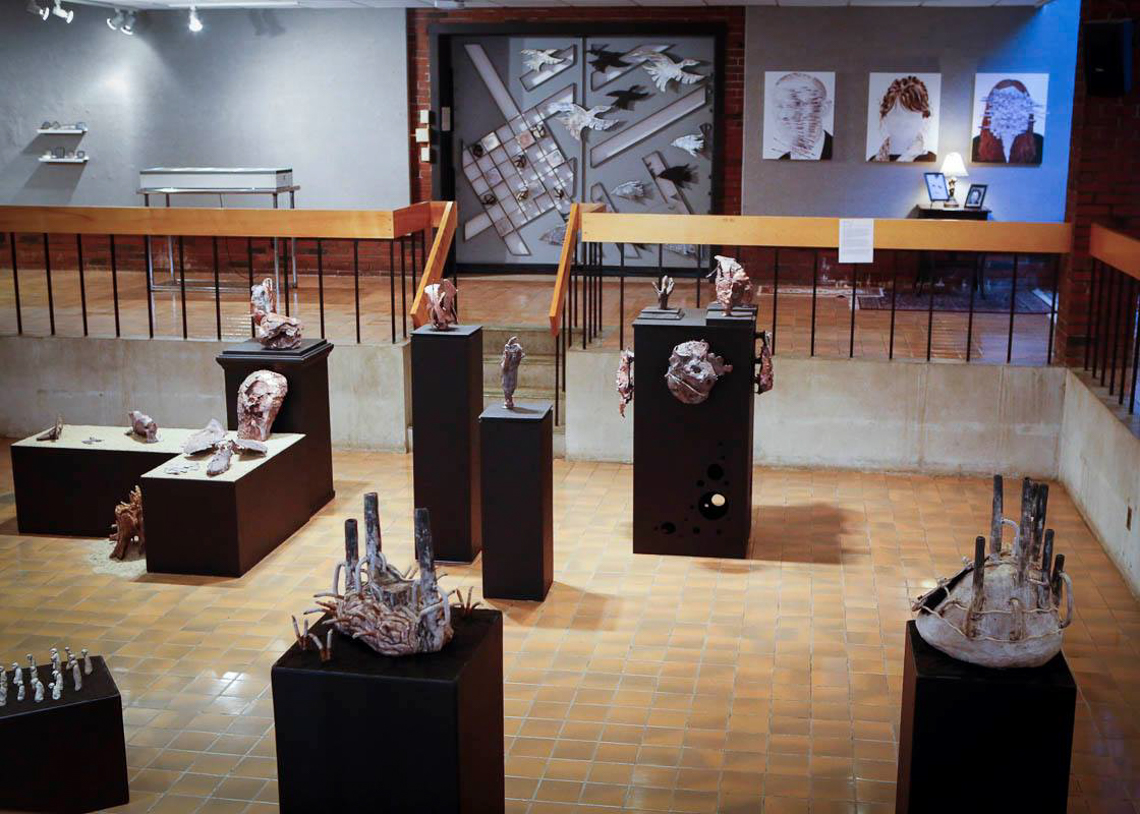 lets face it uma art student thesis exhibition at danforth gallery