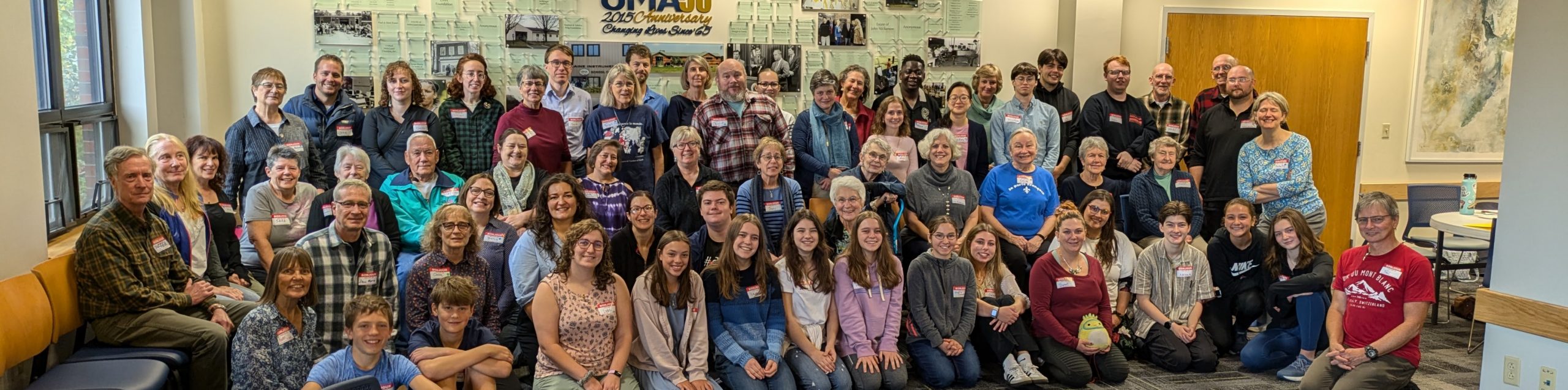 uma french immersion weekend 2024 group photo