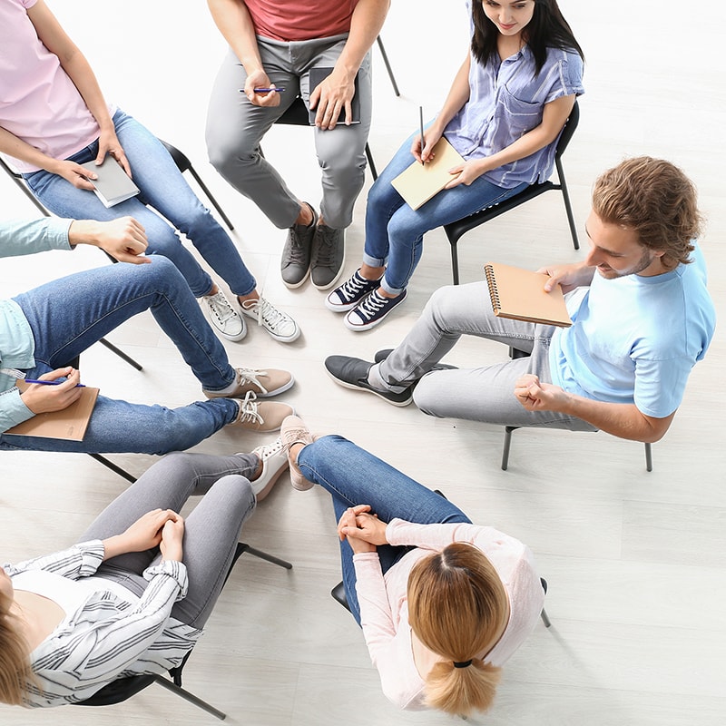 group therapy session