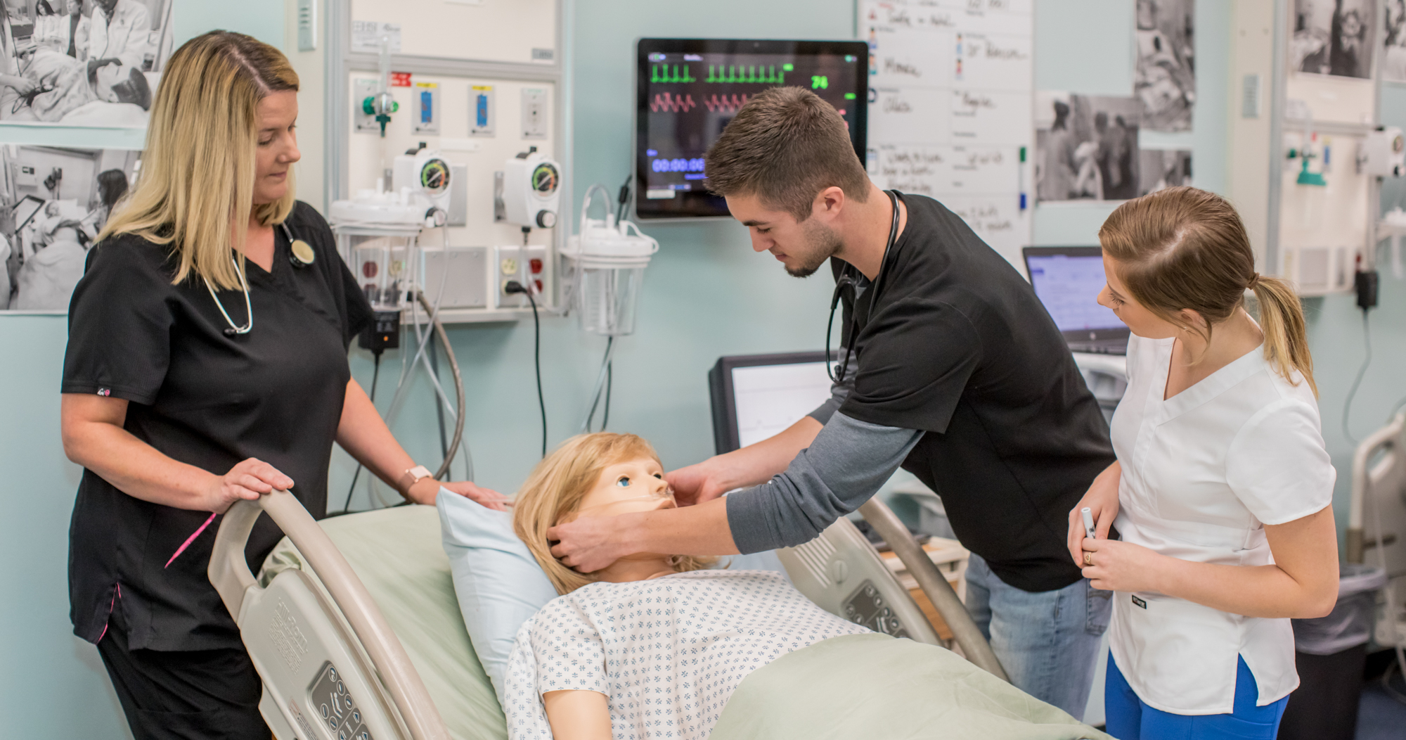 Nursing sim lab on Augusta campus