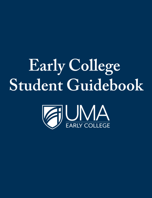 UMA Early College Student Guidebook cover page
