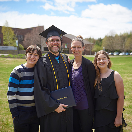 UMA Graduate & Family