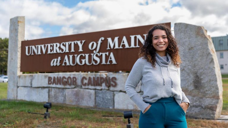 uma bangor campus photoshoot 2024
