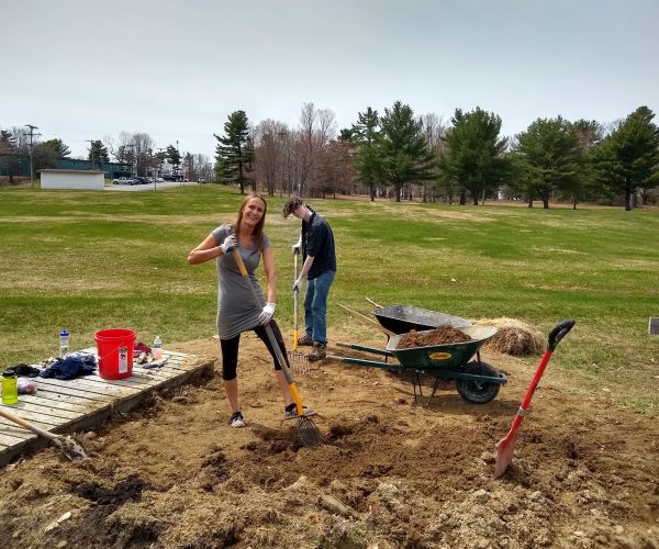 59427816_2054053558233488_441027372464996352_o As of May 5, 2019, the hugels are constructed and ready for topsoil!