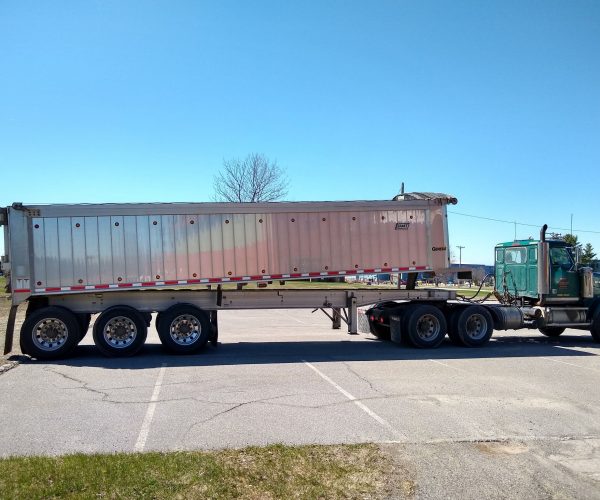59707903_2055004064805104_6355191081289646080_o 30 yards of topsoil delivered for our labyrinth in May, 2019.