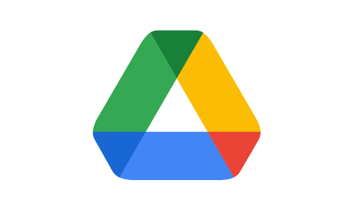 Google Drive button. A six-sided hexagon button.