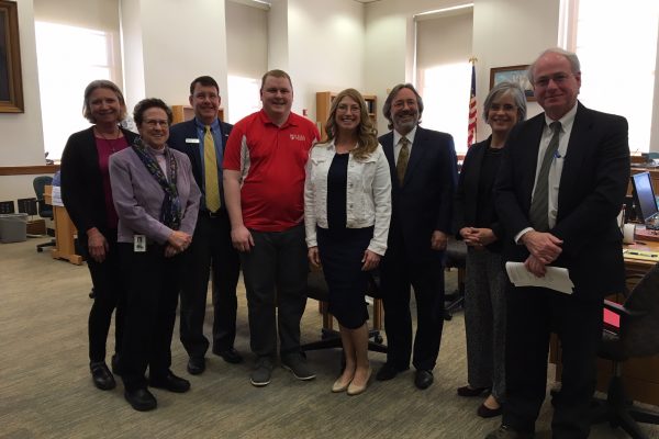 Group photo from Legislative Hearing Participants