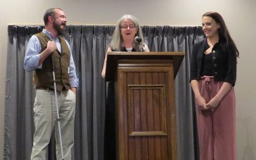 TRIO Award Recipients Atwood and Geren Presenter McCue-Herlihy