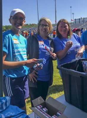 UMA Dental Hygiene students and faculty attended Maine's Special Olympics