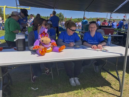 UMA Dental Hygiene students and faculty attended Maine's Special Olympics