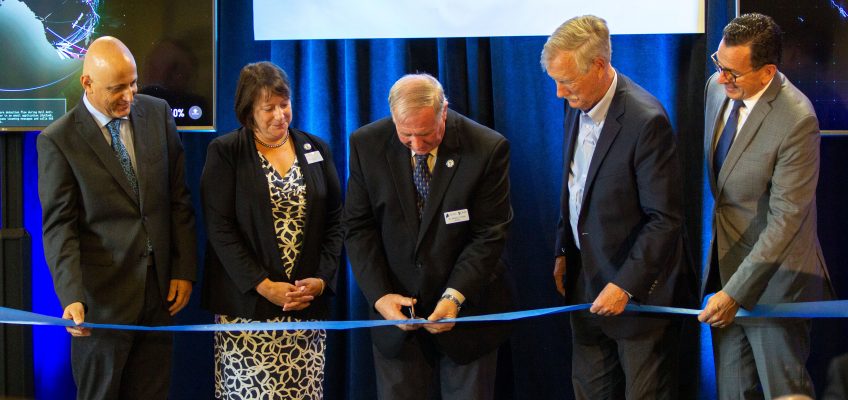 UMA Maine Cyber Range ribbon cutting ceremony