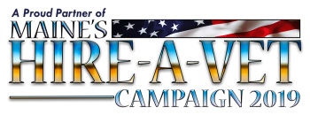 2019 Proud Partner of Maine Hire a Vet Campaign