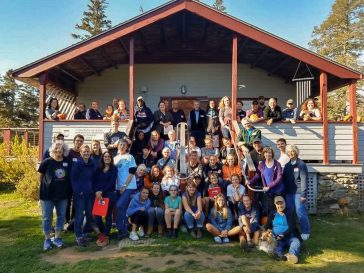 A group photo of 2019 Immersion Weekend participants.