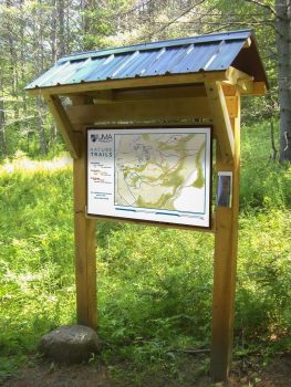 New Nature Trails Kiosk