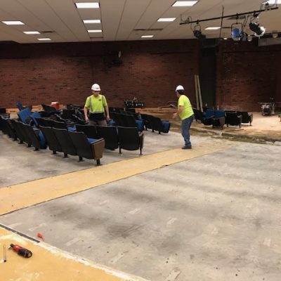 Jewett Hall Renovation Progress