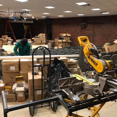 Jewett Hall Renovation Progress