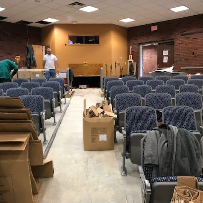 Jewett Hall Renovation Progress