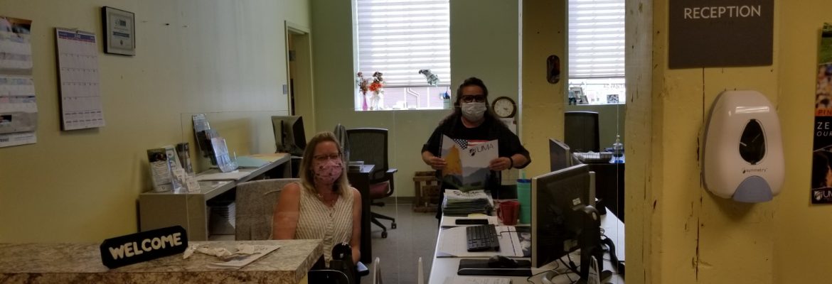 Rumford center front desk