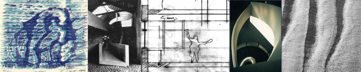 Image from the "Language of the Awakened Eye", a hands-on assignment meant to give students a new awareness of the visual world. 