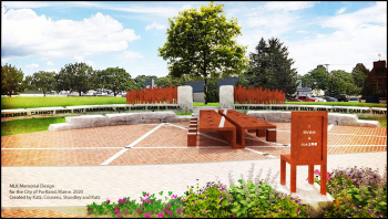 Robert Katz, “Rendering of ‘The Welcome Table,’ a Proposed Martin Luther King, Jr. Memorial,” 2020