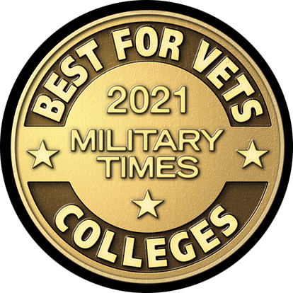 Military Times Best for Vets 2021 Badge