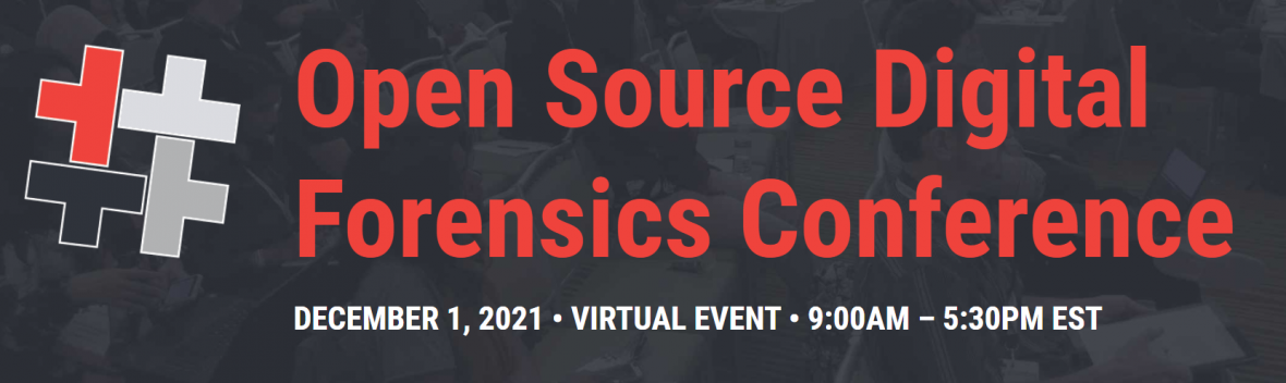 Open Source Digital Forensics Conference banner