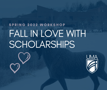 "Spring 2022 Workshop: Fall in love with scholarships"