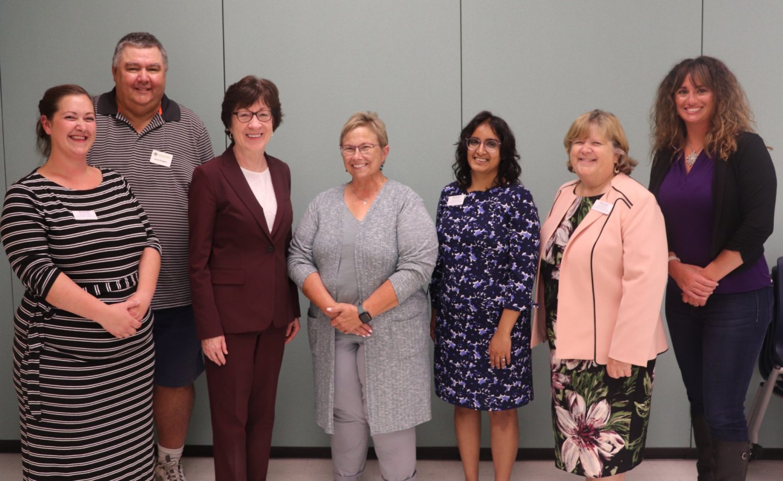 us-senator-susan-collins-visits-the-east-millinocket-center