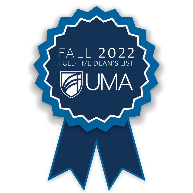 Dean’s List Announced for Fall 2022 FullTime UMA Students University