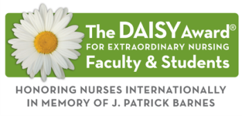 The DAISY award for extraordinary nursing faculty & students, honoring nurses internationally in memory of J. Patrick Barnes