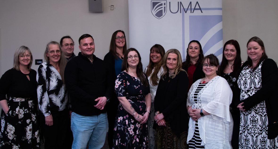 UMA Ellsworht center grads group photo 2023