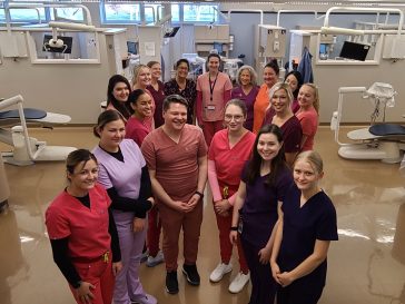 Dental Hygiene Class of 2025 and Dental Hygiene Clinical Instructors