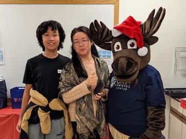 students, staff, and faculty at Bingo Blast