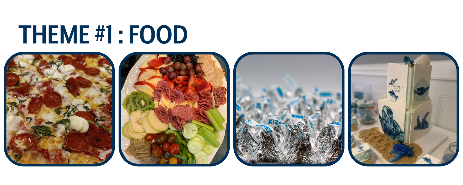 Theme 1: Food - photo collage