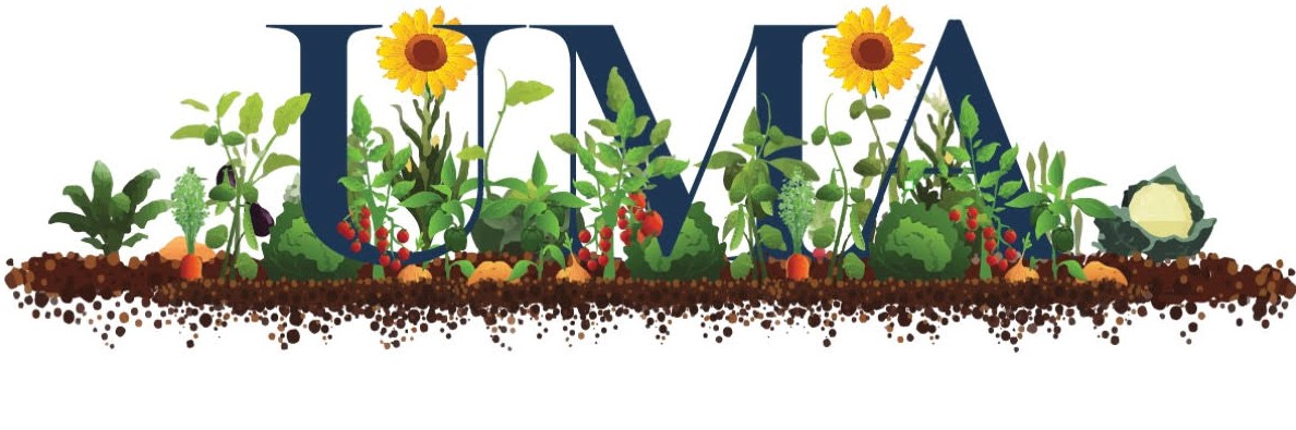 uma community gardens logo