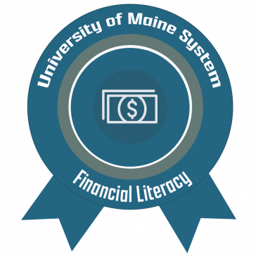"UMS Financial Literacy" badge