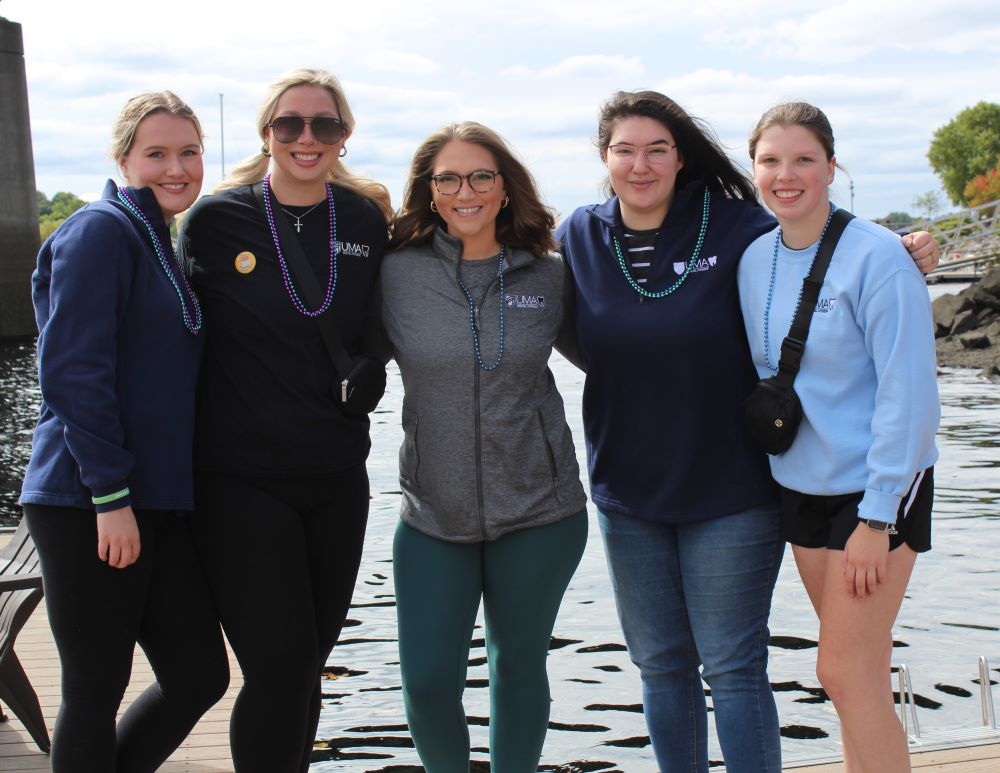 suicide prevention walk group photo 2024