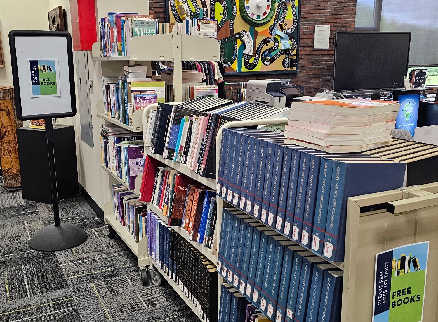 Free books at Katz Library at UMA Augusta