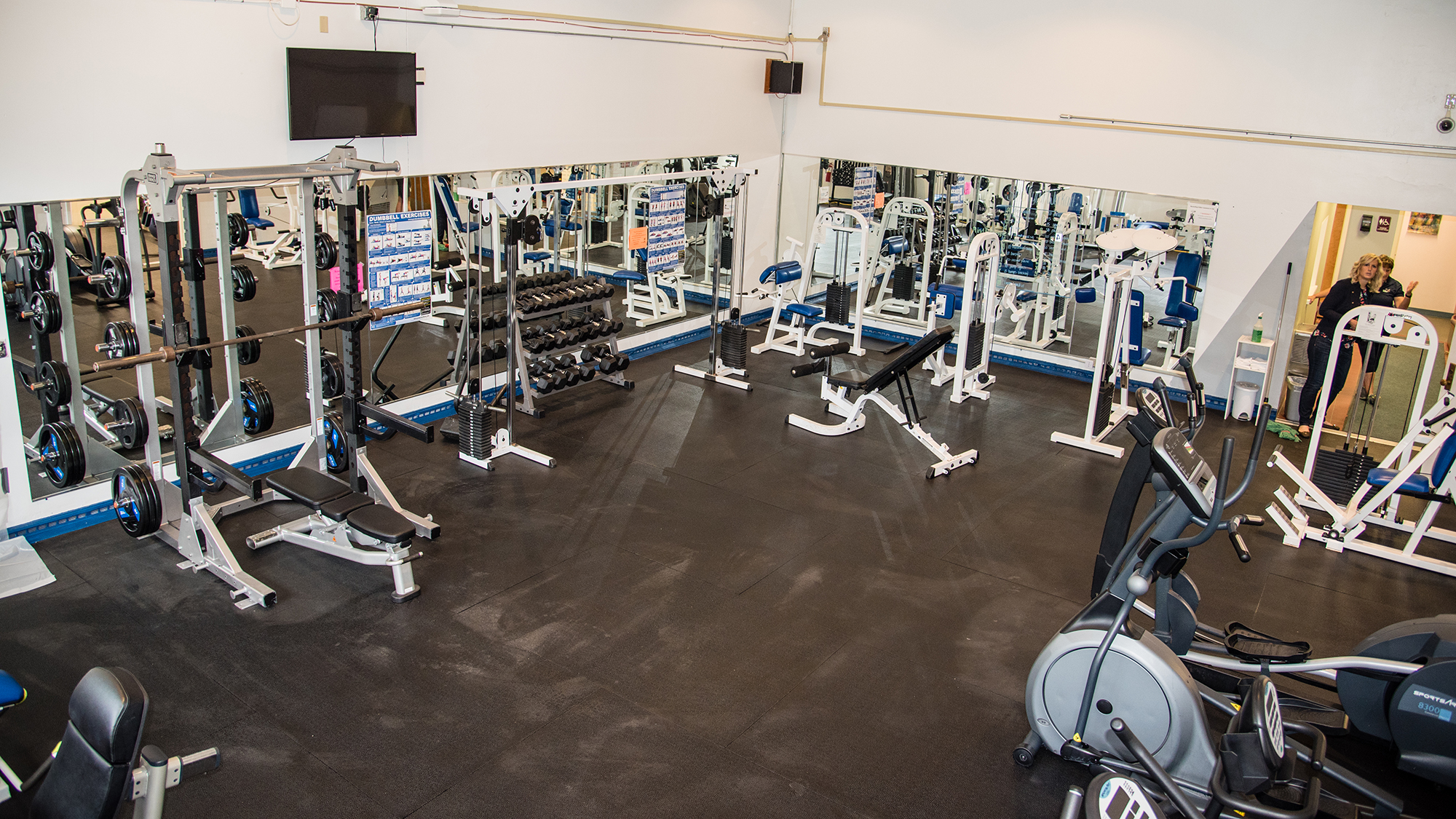 bangor fitness center interior