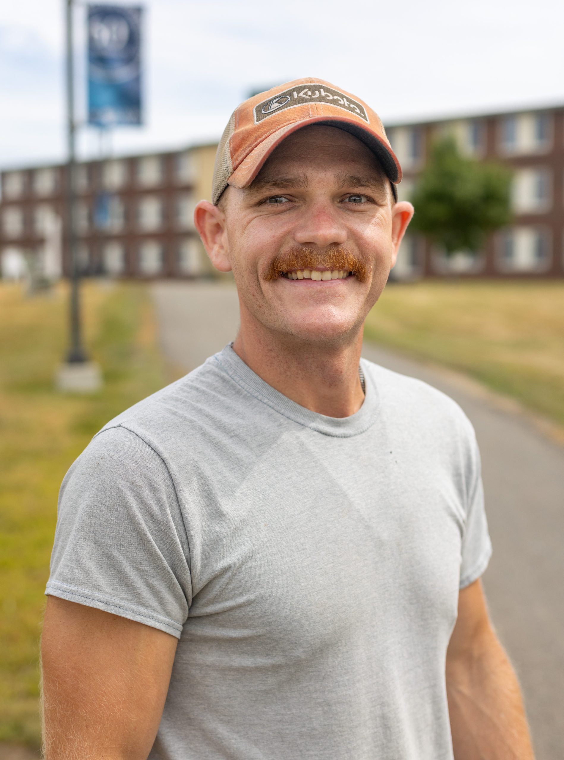 Justin Young on UMA's Bangor Campus