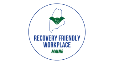 Recovery Friendly Workplace Maine logo