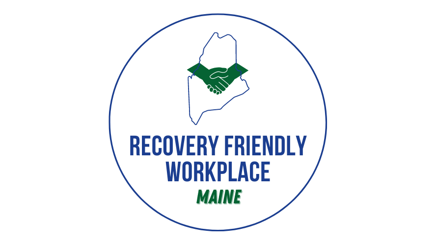 Recovery Friendly Workplace Maine logo