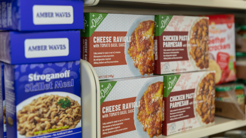 Food For Thought pantry shelf 