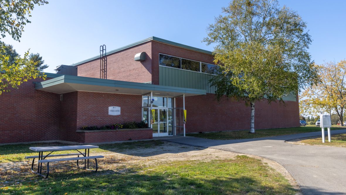 exterior of UMA Bangor Fitness Center