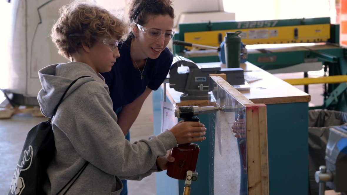 Kids in Aviation Day participants