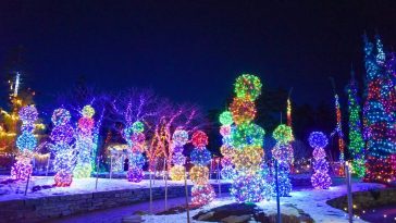 lights from the gardens aglow event