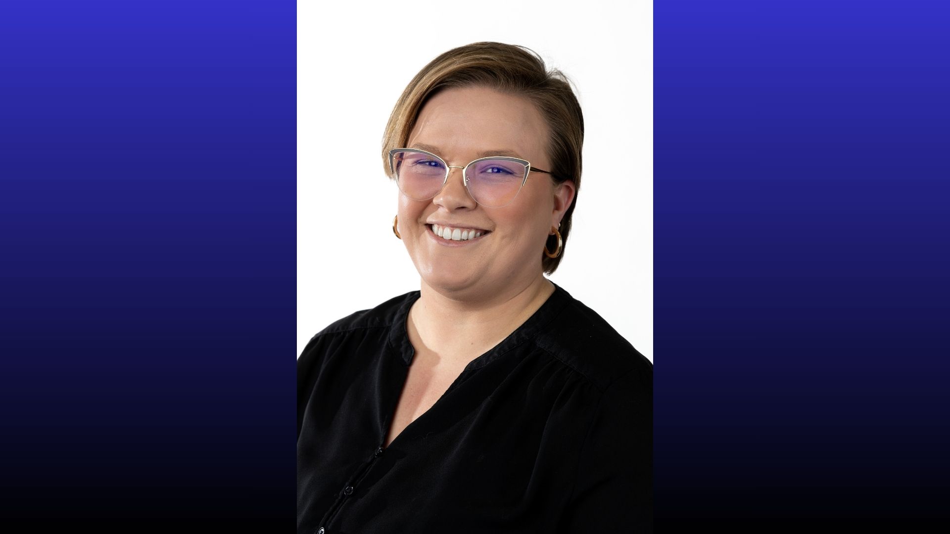 Christine Knight smiles for a portrait