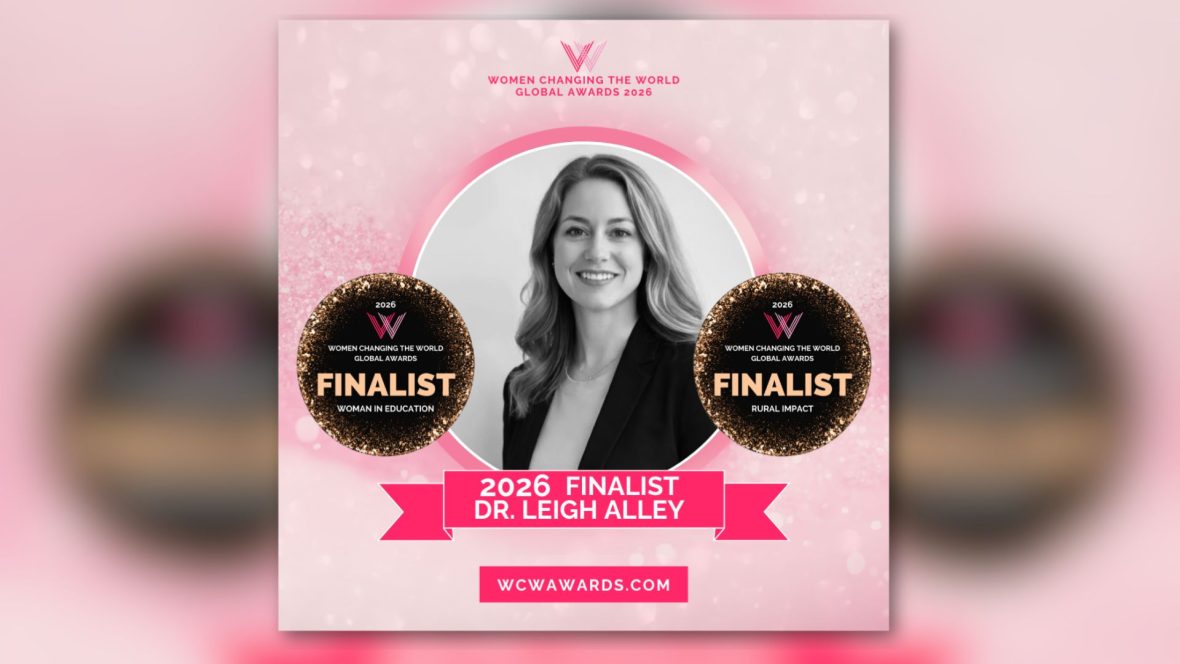 Leigh Alley women changing the world finalist 2026 